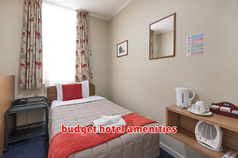 budget hotel amenities