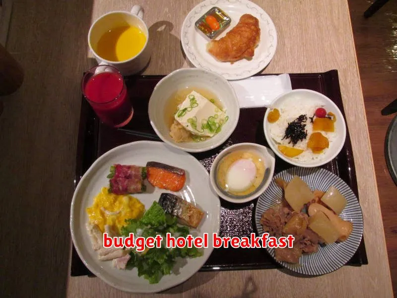 budget hotel breakfast