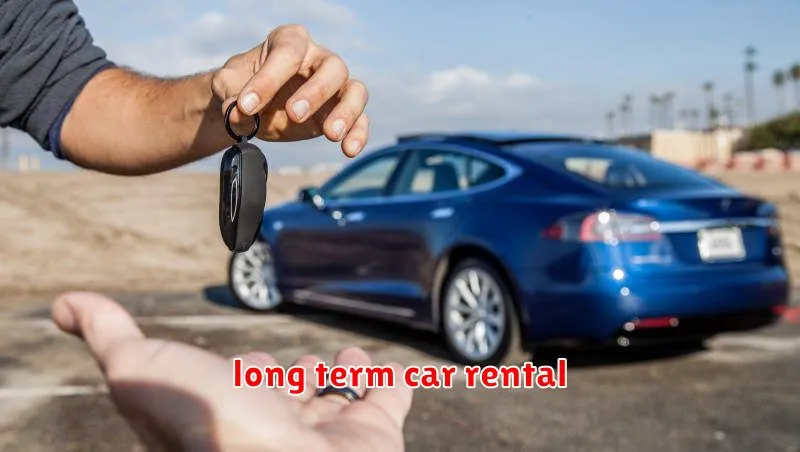long term car rental