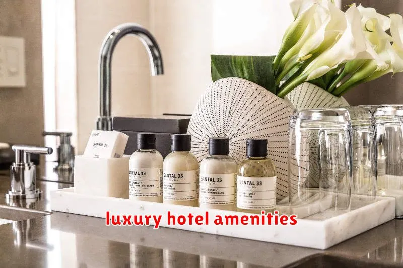 luxury hotel amenities