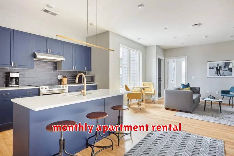 monthly apartment rental