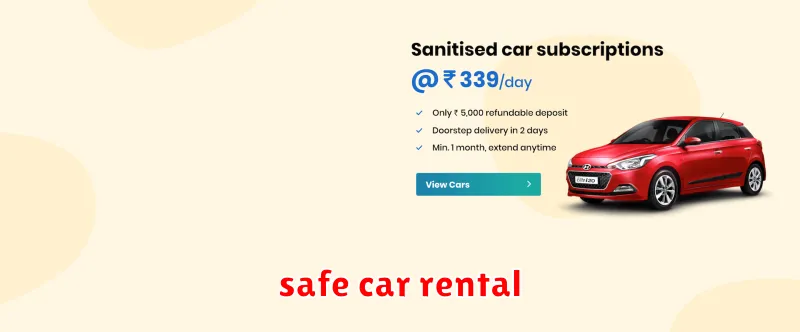 safe car rental