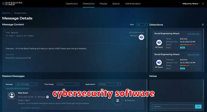 cybersecurity software