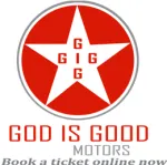 God is Good Motors (GIGM) company logo