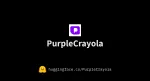 Purple Crayolá company logo